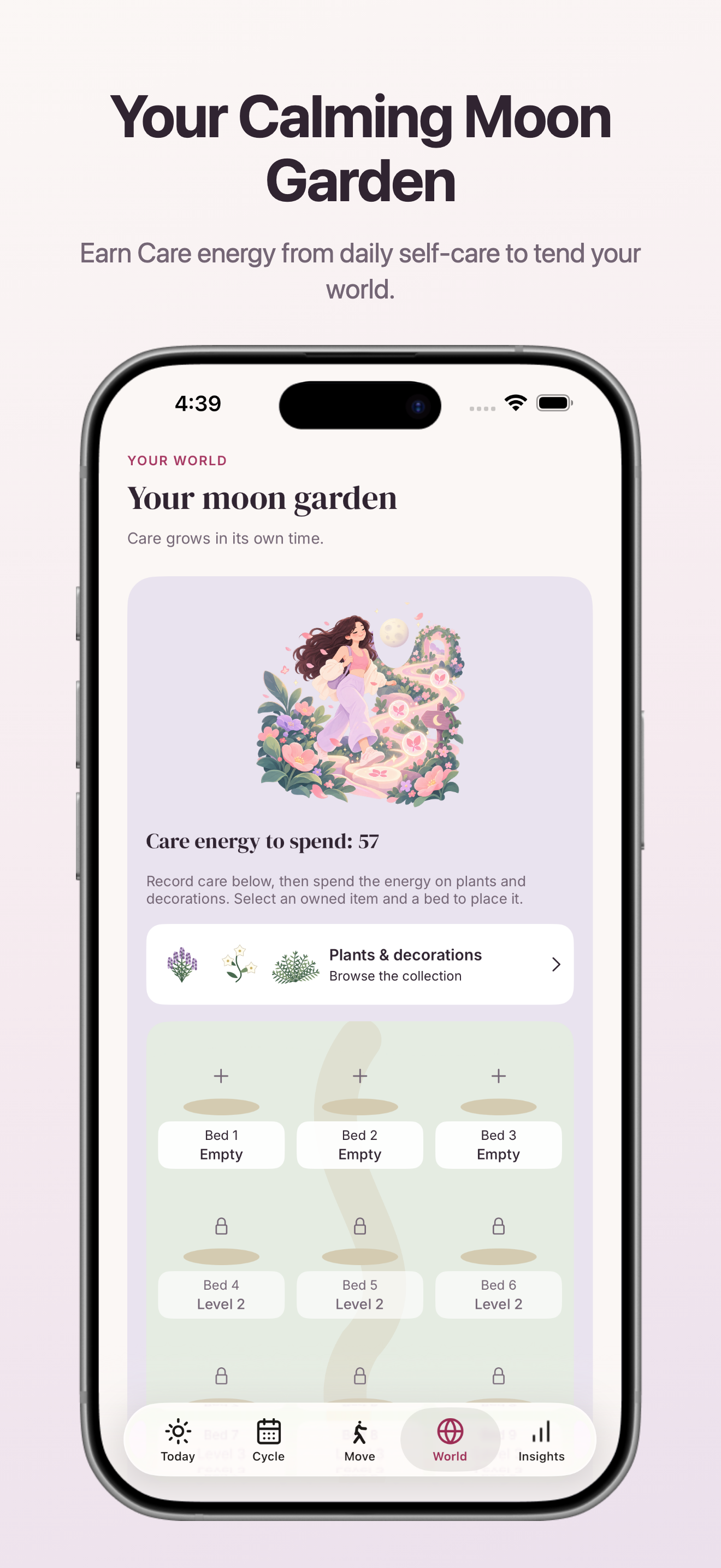 Moon Garden Screen